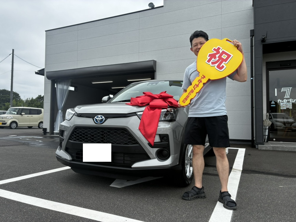 ご納車おめでとうございます