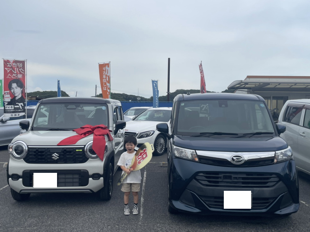 ご納車おめでとうございます