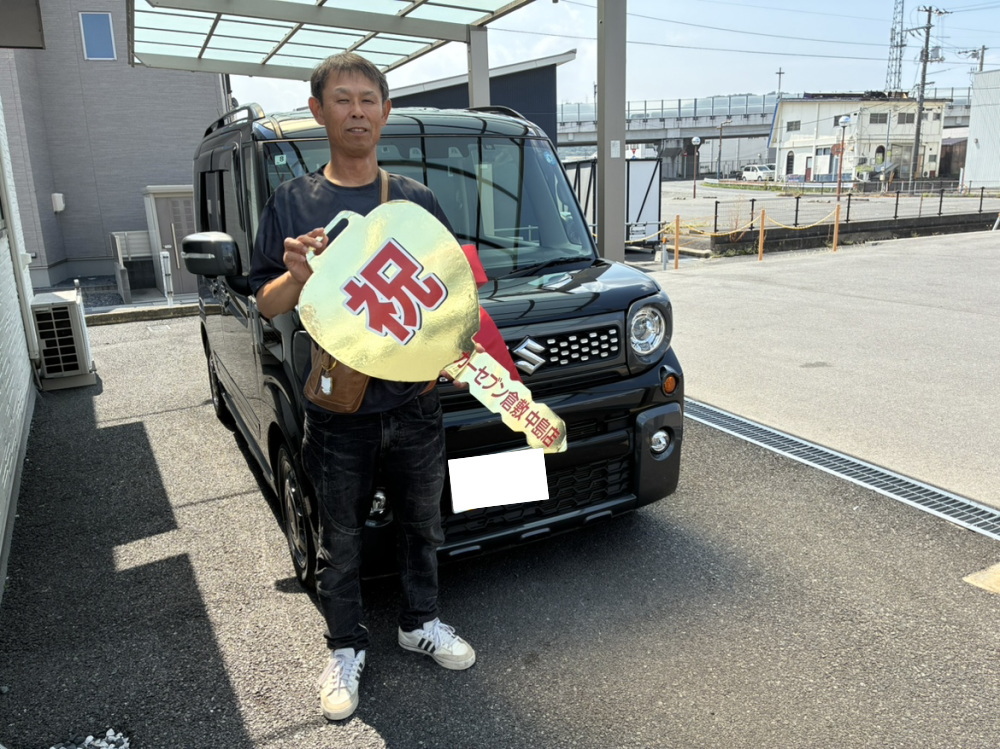ご納車おめでとうございます
